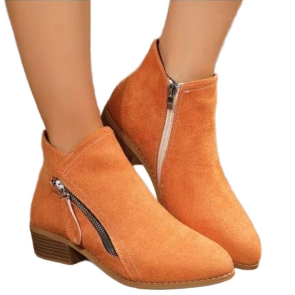Ladies block heel ankle boots sz 11.5